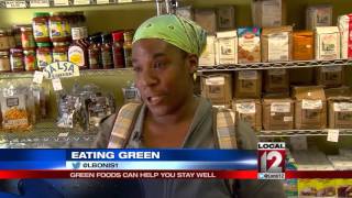 Health Alert: Green foods help people stay well