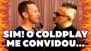 Coldplay Convida Regis Tadeu para o Show