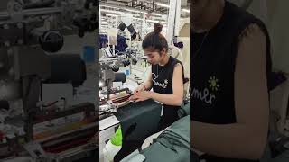 Sewing machine Garments factory