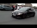 Seat Leon Cupra pop & bangs