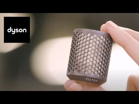 How do you clean a Dyson Airwrap filter?