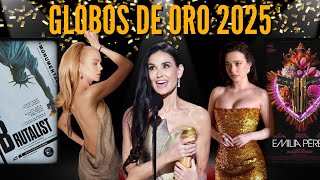 Los Globos de Oro 2025 DINAMITAN los OSCARS | Resumen, análisis y polémica Emilia Pérez