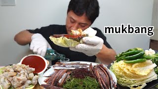 쫄깃쫄깃!!!꿀맘스푸드🎉구룡포해초과메기🫦소주먹방(soju mukbang!!!)1080p60