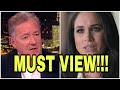 NEW! Piers Morgan DELIVERS a DEVASTATING BLOW to Meghan Markle in a POWERFUL SPEECH