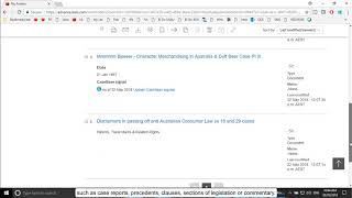 Lexis Advance Tutorial: Saving Documents into a Folder