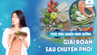 [IVF Hà Nội] THỰC ĐƠN VÀNG CHUẨN DINH DƯỠNG SAU CHUYỂN PHÔI