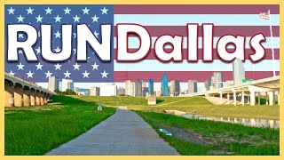 Treadmill Workout Scenery | 1 Hour Virtual Run in Dallas, Texas | Virtual Running Videos