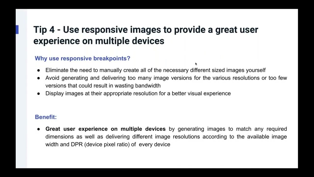 Tutorial - Automatically Deliver Responsive Images And Videos For ...