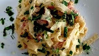 Paste Carbonara à la Margaret 👩‍🍳🍝🍝#family #cook #gateste #viral #retetesimple #rețete #cooking