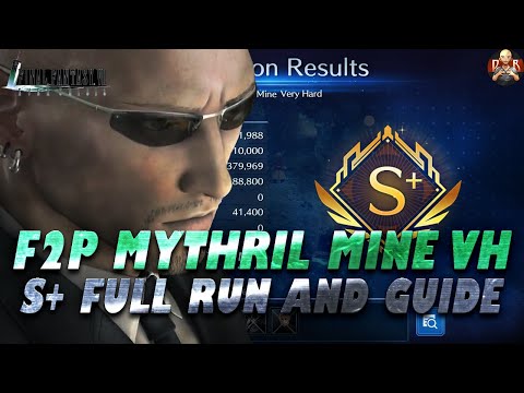 [FF7: Ever Crisis] – F2P Mythril Mine Very Hard Dungeon S Guide! This dungeon was Rude…I'm corny!