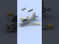 lego military moc north american f 86 sabre 1 110 scale free instructions