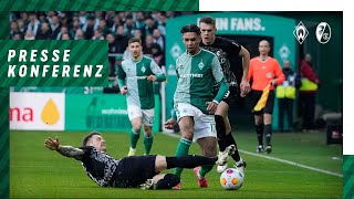 SV Werder Bremen – SC Freiburg 3:1 | Pressekonferenz | SV Werder Bremen