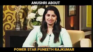 Anushree talking about appu sir