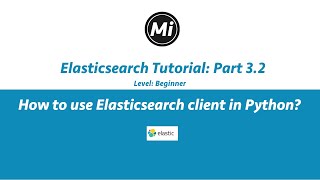 How to use Elasticsearch client in Python?