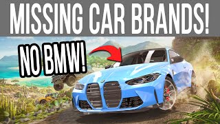 Forza Horizon 5 - ALL CAR BRANDS That Are MISSING from FH4 So Far!