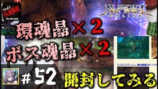 #52【アヴァベル】環魂晶×2 ボス魂晶×2 魂晶×14開けてるみる - AVABEL ONLINE -