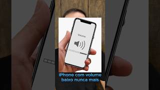 Seu iPhone está com o volume muito baixo ?  #celular #apple #iphone #dicas