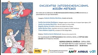 Encuentro intergeneracional Misión Artemis