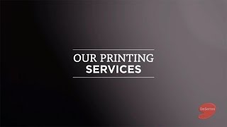 Our Printing Services