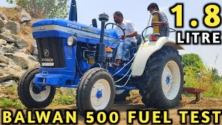 Balwan 500 tractor fuel test video | Mileage test in balwan tractor by 5tyne cultivator