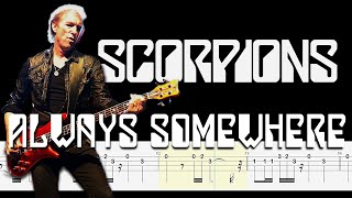 Scorpions - Always Somewhere (Bass Tabs | Notation) By @ChamisBass  #chamisbass #scorpionbass