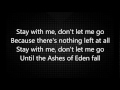 Breaking Benjamin   Ashes Of Eden   Lyrics