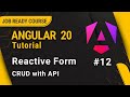 Angular 20 Tutorial for Beginners | Reactive Form in angular | #12