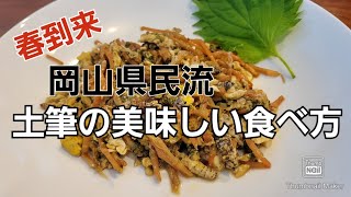 春到来/ツクシの調理法/岡山県民/春風のメロディー