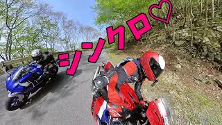 [360°カメラ] 久しぶりの峠は最高だった！ CBR1000RR-R FIREBLADE YZF-R1 モトブログ