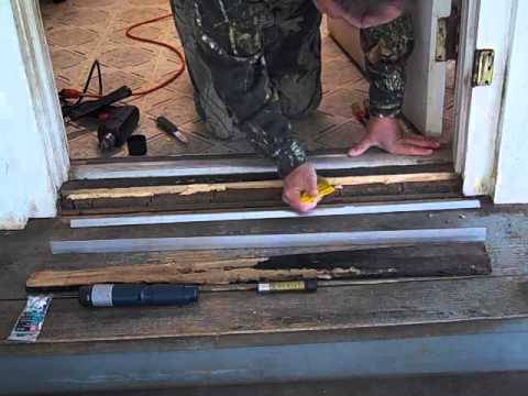 Exterior Door Aluminum Threshold Replacement External Door Sill