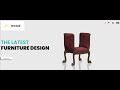 How to make a furniture website by HTML and CSS  |  Source code