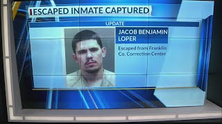 Inmate who walked away from corrections center back in custody