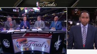 Stephen A Smith on LeBron James' stellar performance in Game 4 win vs Warriors Finals June 9, 2017