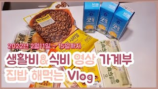 #25 [가계부Vlog] 식비\u0026생활비 영상 가계부 \u0026 집밥 해먹는 Vlogㅣ생활비절약가계부ㅣ외벌이 4인가족ㅣ가계부