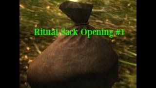 Guild Wars 2 [Ritual Sack Opening] #1 200 Ritual Sacks Opening