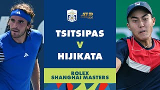 Stefanos Tsitsipas vs Rinky Hijikata Highlights | Rolex Shanghai Masters 2023