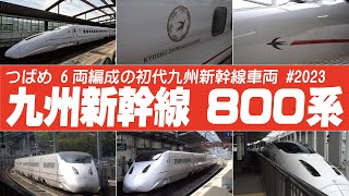 九州新幹線 800系車両 | 各駅停車つばめ運行 #九州新幹線2023