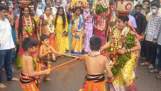 Secunderabad Bonalu 2021| Rakesh Anna Bonam \u0026little kids Oggu Dance 2021|Ujjain Mahankali Bonalu2021