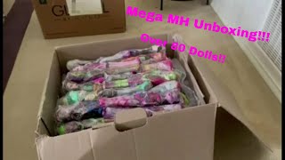 Monster High Mega unboxing over 80 dolls+ Playsets