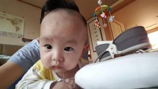 156-day-old baby born  차민재 생후121일  170527