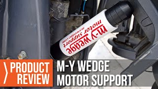 The M-Y Wedge Motor Support: A Transom Saver AND a Money Saver