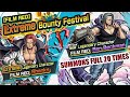 SUMMONS FULL 20 TIMES SHANKS FILM RED & BEN BECKMAN FILM RED | ONE PIECE BOUNTY RUSH | OPBR