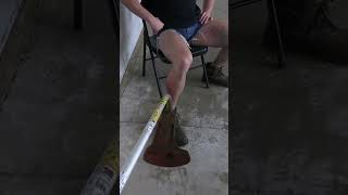 Creating the Worst WEED WACKER Injury… #fail #funny #experiment