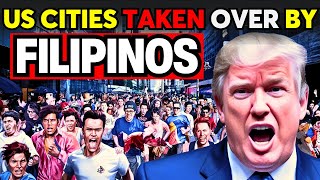 10 US Cities that are OVERFLOWING with Filipinos in 2025!