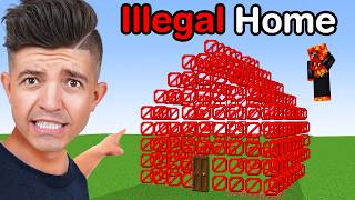 21 Illegal Houses In Minecraft!