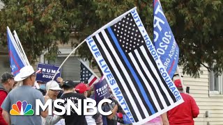 Police Find Many MAGA Fans Don't Think 'Blue Lives Matter' | The Beat With Ari Melber | MSNBC