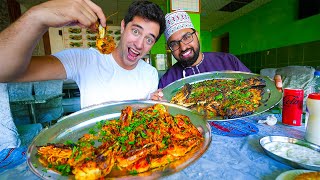 Middle Eastern STREET FOODS in Muscat!! ARABIAN SEAFOOD, Wadi Shab + Mishkak in Oman!