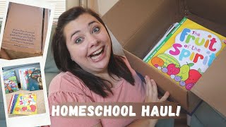 Christian Homeschool Haul Unboxing | Master Books Curriculum / 1st Grade, Kindergarten, Preschool