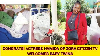 CONGRATS! ACTRESS HAMIDA OF ZORA CITIZEN TV WELCOMES TWINS || CONGRATULATIONS EUNICE DAVID