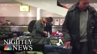 Water Main Break Causes Mayhem And Delays At JFK Airport | NBC Nightly News